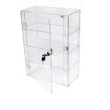 RRP £100.47 PC3721 1 High Gloss Clear Acrylic 3 Shelf Display