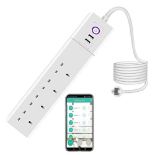 RRP £29.77 Smart Power Strip WiFi Surge Protector Extension Cords