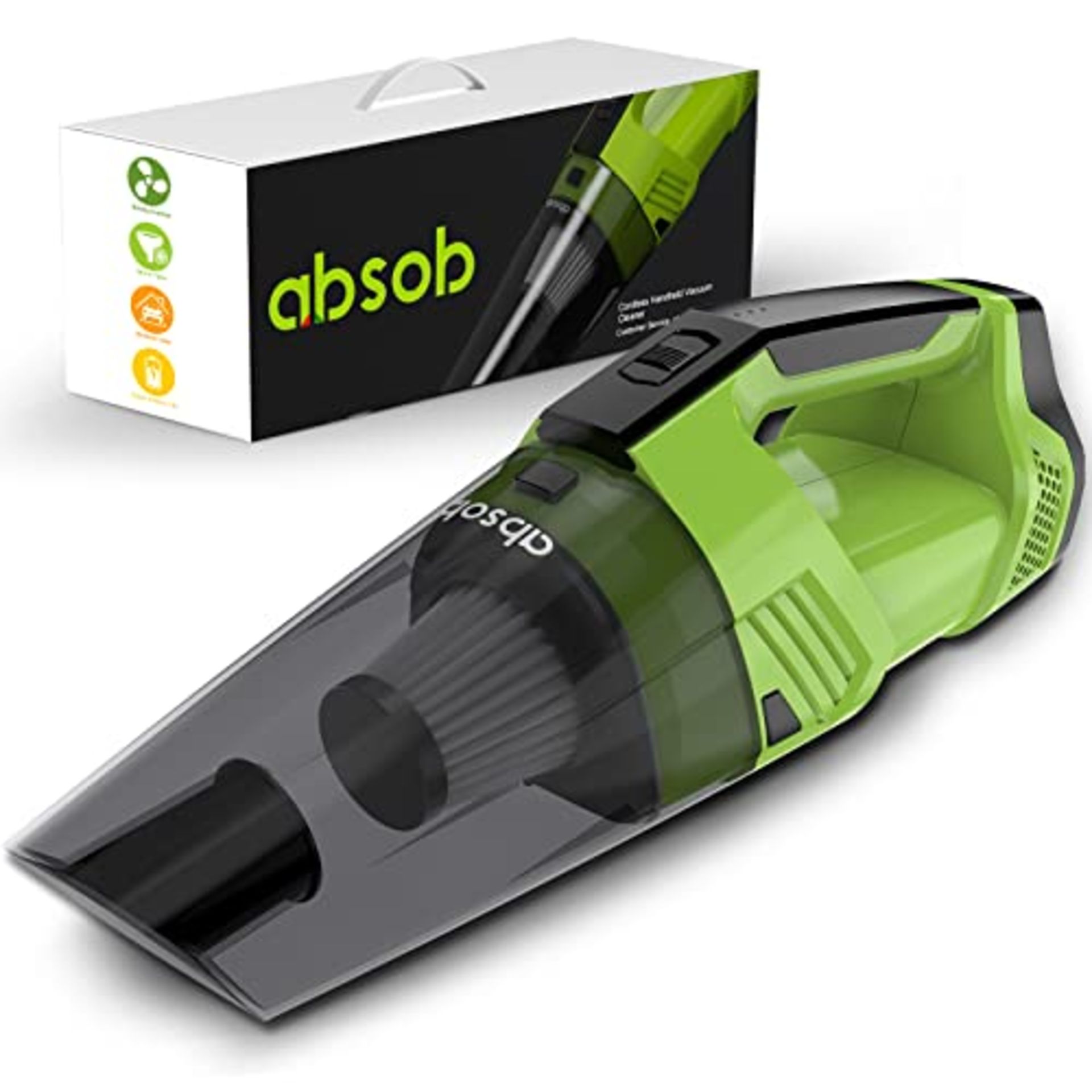 RRP £37.95 absob Cordless Handheld Vacuum Cleaner