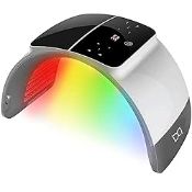 RRP £266.28 Bestqool LED Light Therapy - 6 Colors with Near Infrared Light LED Face Mask