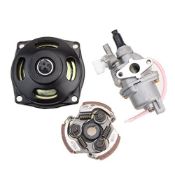 RRP £29.05 GOOFIT Carburetor with Gear Box Clutch Pad Replacement