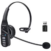 RRP £42.42 Conambo Wireless Headset with Microphone