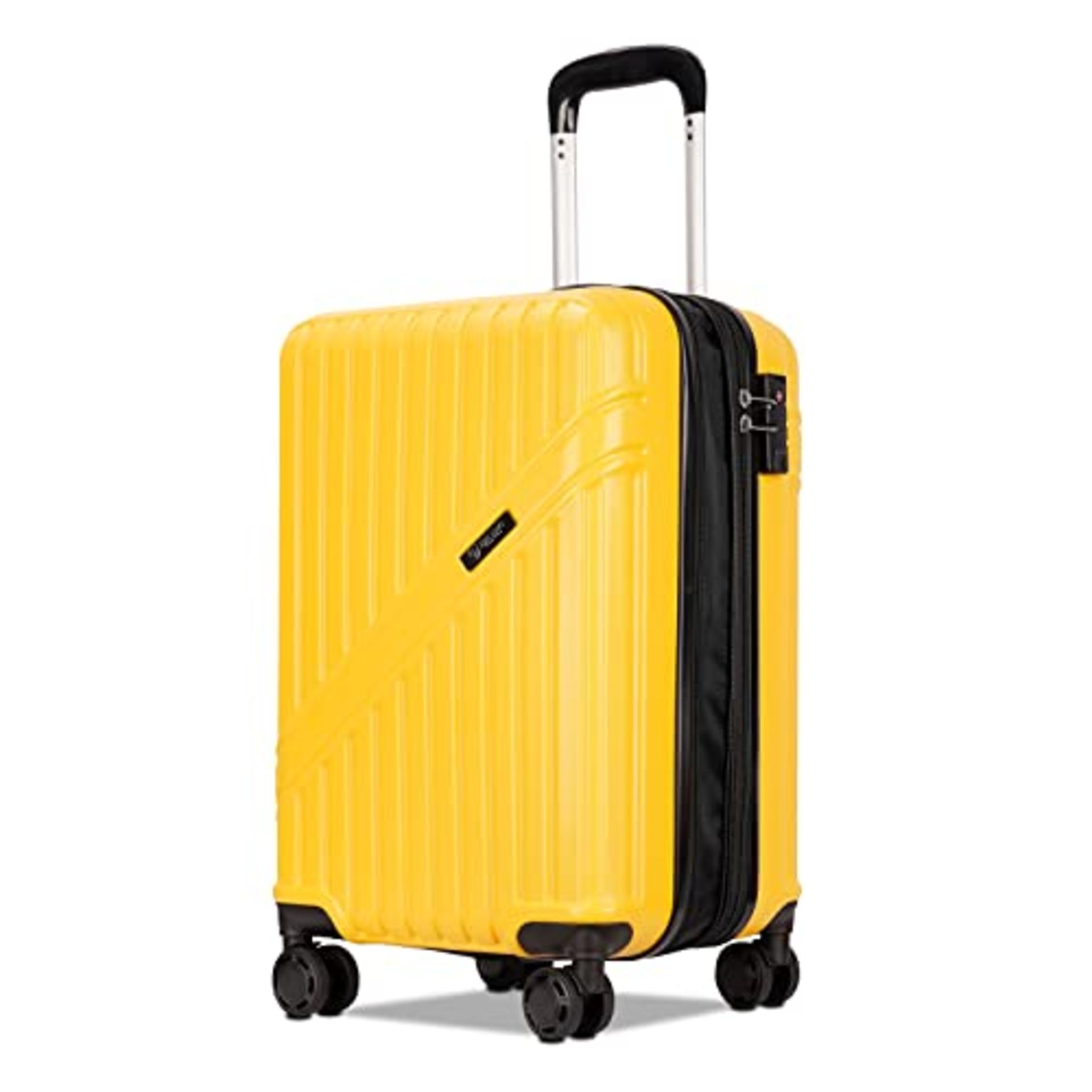 RRP £83.70 GinzaTravel Lightweight 4 Wheels Suitcase ABS Hard