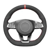 RRP £66.99 MEWANT Car Steering Wheel Cover for Mercedes Benz C200