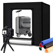 RRP £111.65 DUCLUS Light Box Photography 60 cm