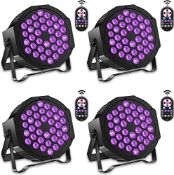 RRP £98.17 4PCS Black UV Par Light