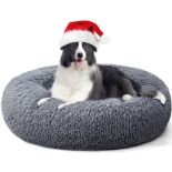 RRP £30.07 YOJOGEE Calming Donut Dog Bed for Large Dogs