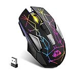 RRP £22.82 KUIYN X18 Wireless Gaming Mouse 2.4G