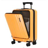 RRP £98.56 TydeCkare Carry On 55x35x23cm Luggage with Front Pocket for 15.6" Laptop