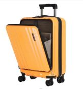 RRP £98.56 TydeCkare Carry On 55x35x23cm Luggage with Front Pocket for 15.6" Laptop