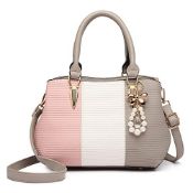 RRP £28.89 Miss Lulu Women Designer Top Handle Bag Fashion Colour