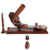 RRP £45.32 Hind Handicrafts Handcrafted Wooden Yarn Ball Winder for Knitting Crocheting