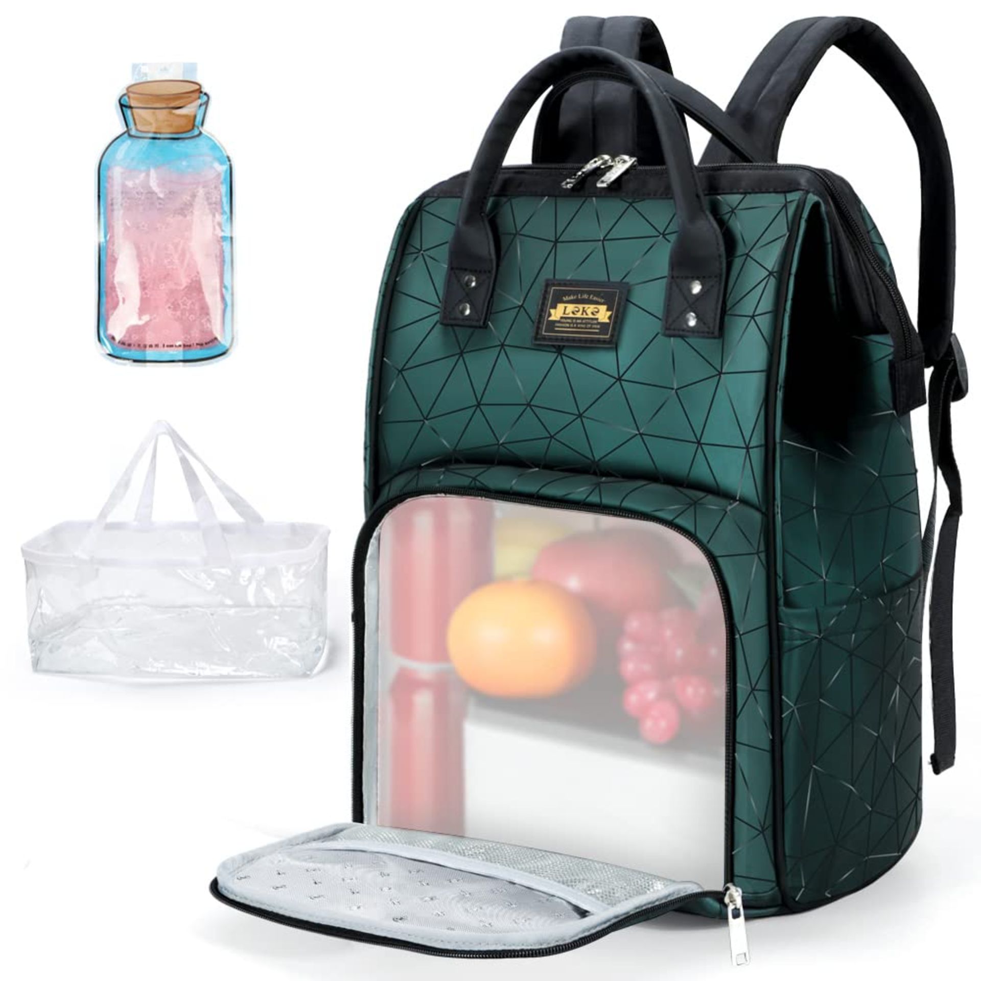 RRP £31.95 Lekesky Laptop Lunch Backpack