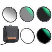 RRP £154.11 K&F Concept 82mm 5-in-1 Magnetic Lens Filter Kit