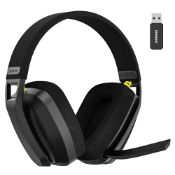 RRP £49.07 BINNUNE Wireless Gaming Headset with Microphone for PS5 PS4 PC