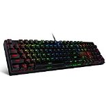 RRP £57.07 Redragon K582 SURARA Mechanical Gaming Keyboard with 104 Keys Anti-Ghosting