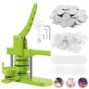 RRP £79.90 Dyna-Living Badge Maker Machine Badge Button Press