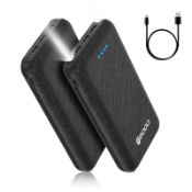 RRP £23.96 Power Bank 30000mAh Portable Charger Battery Pack Charger