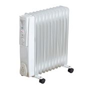 RRP £91.32 Neo 2500W 11 Fin Electric Oil Filled Radiator Portable