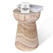 RRP £95.50 Uziass Wooden Stool for Tree Stump