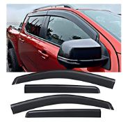 RRP £61.64 JHCHAN Wind Deflectors for Ford Ranger Accessories