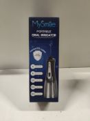 RRP £57.53 MySmile Powerful Cordless 350ML Water Flosser Portable