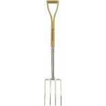 RRP £40.65 Kent and Stowe 70100016 Stainless Steel Border Fork