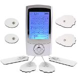 RRP £21.67 Tens Machine Muscle Stimulator Rechargeable Digital