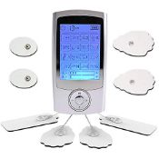 RRP £21.67 Tens Machine Muscle Stimulator Rechargeable Digital