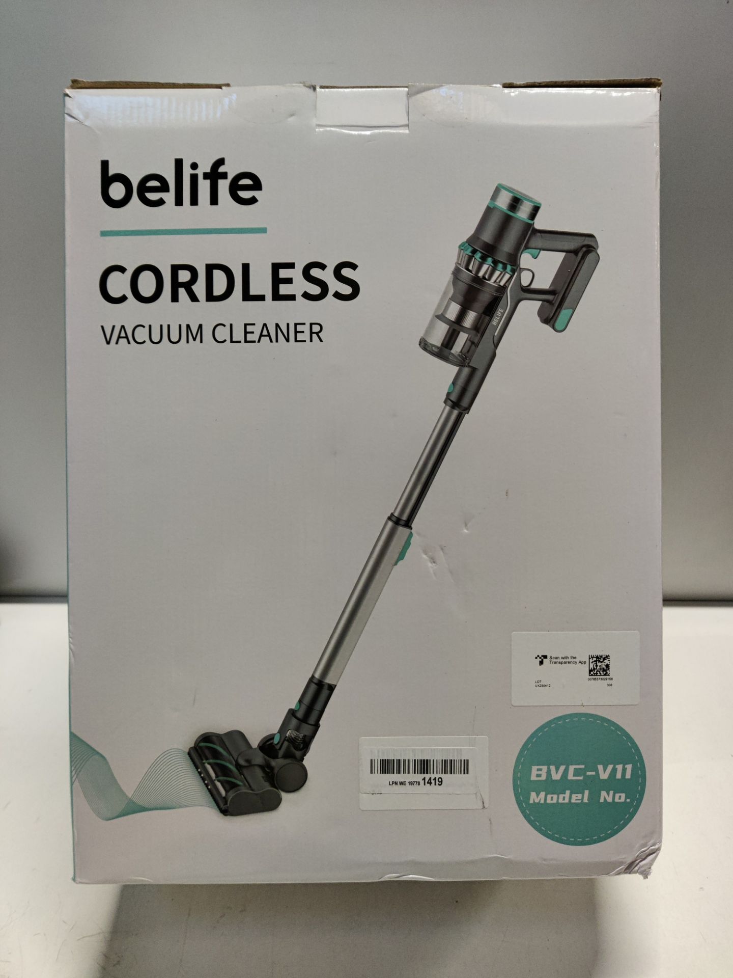 RRP £114.15 Belife Cordless Vacuum Cleaner - Image 2 of 2