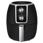 RRP £39.95 Abode Manual Air Fryer 1500W 3.7L with Non-Stick Removable Basket