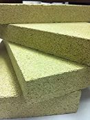 RRP £34.24 10 x Vermiculite Firebricks 9" x 4.5" x 1". to Suit Villager stoves