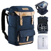 RRP £83.32 K&F Concept Waterproof Camera Backpack with Rain Cover