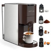 RRP £125.37 KOTLIE Espresso 4in1 Coffee Machine for Nespresso Original/Dolce
