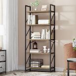 RRP £90.15 YITAHOME Bookcase 5 Tiers