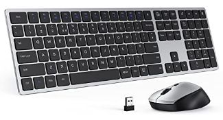 RRP £32.85 Wireless Keyboard and Mouse Combo