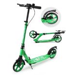 RRP £125.57 TENBOOM Scooters for Adults Kids Teenagers with Discbrake Handbrake