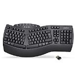 RRP £58.21 perixx PERIBOARD-612 Wireless Ergonomic Split Keyboard