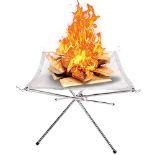 RRP £28.69 Portable Outdoor Firepit