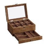 RRP £28.51 SONGMICS Watch Box with 8 Slots