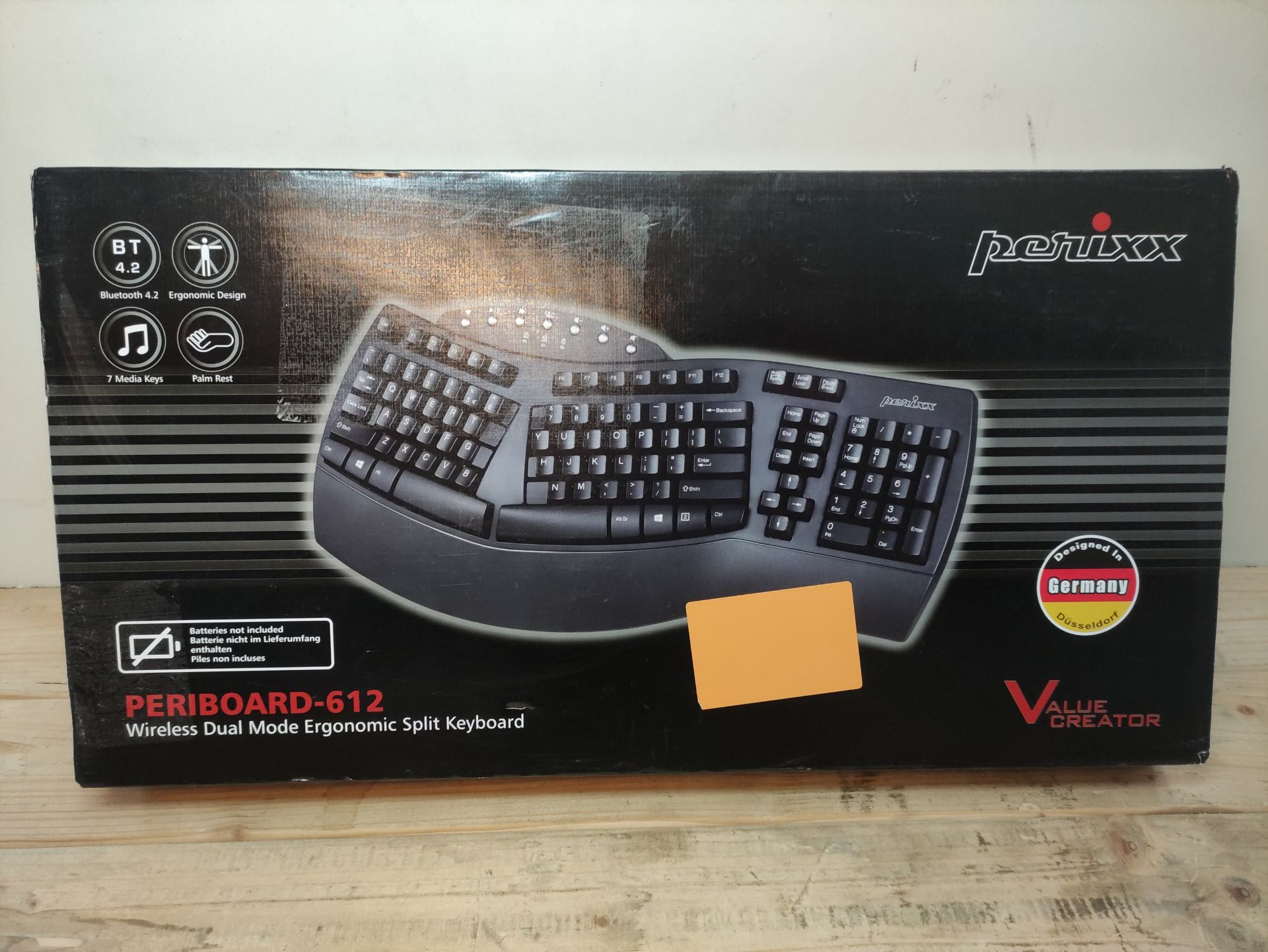 RRP £58.21 perixx PERIBOARD-612 Wireless Ergonomic Split Keyboard - Image 3 of 4