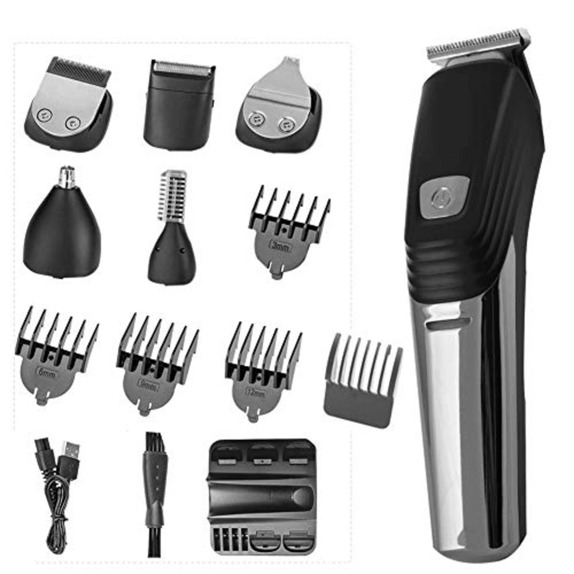 RRP £34.24 Beard Trimmer Hair Clippers Cordless for Men Professional - Image 2 of 4