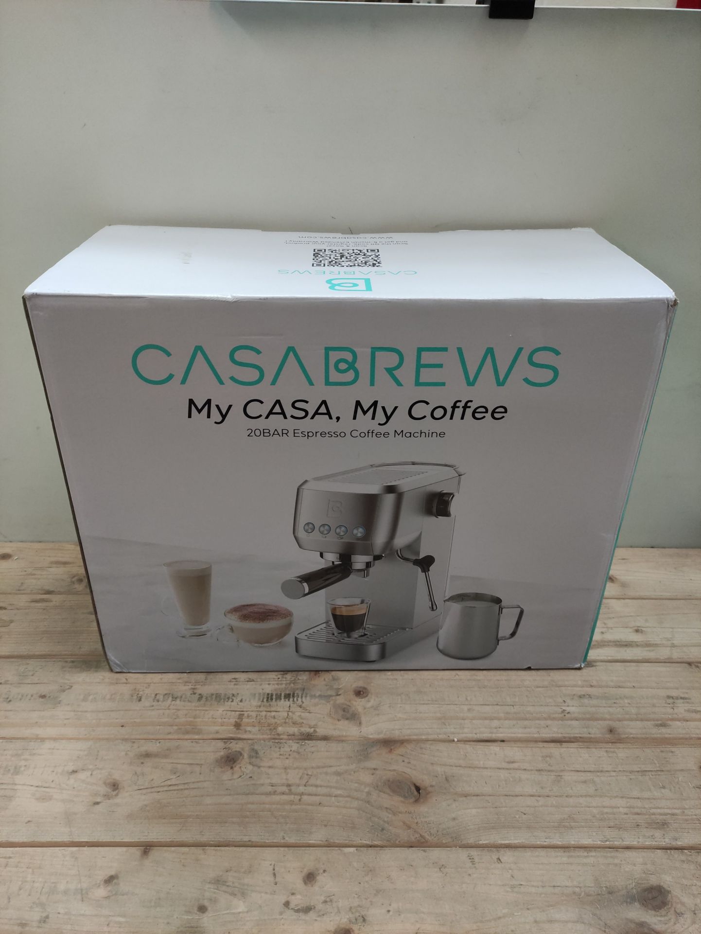 RRP £148.40 CASABREWS 20 Bar Coffee Machine - Image 4 of 4