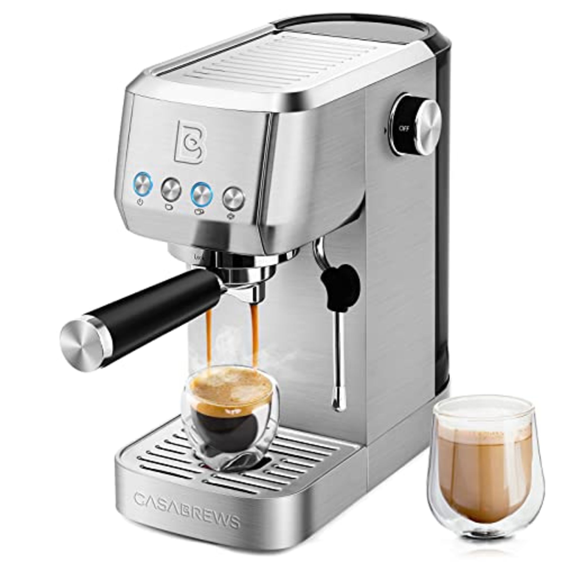 RRP £148.40 CASABREWS 20 Bar Coffee Machine - Image 2 of 4