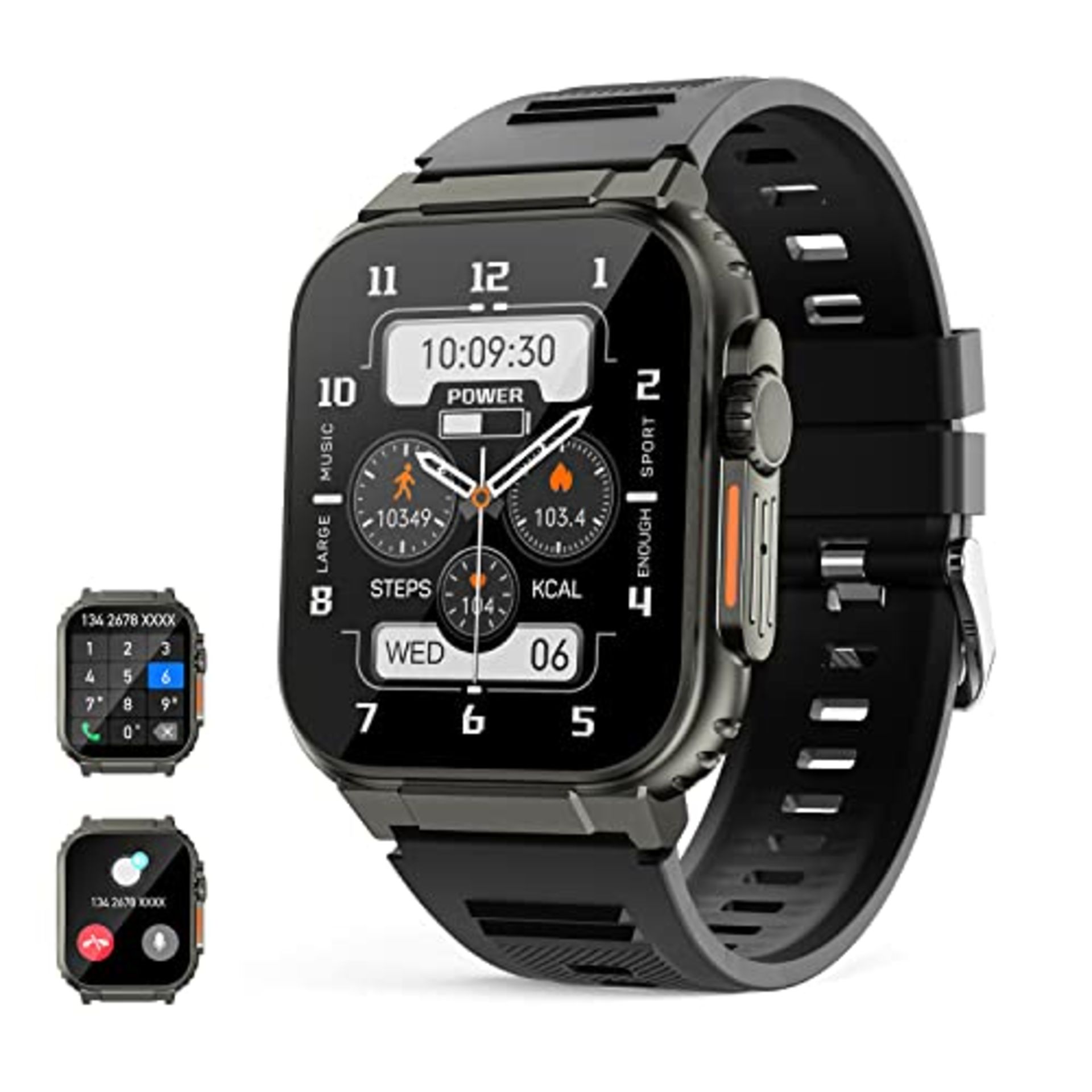 RRP £49.10 Smart Watch ultra For Men make answer Calls - Image 2 of 4