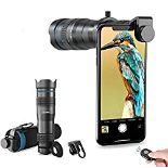 RRP £41.72 Apexel HD Cell Phone Lens-28X Telephoto Lens with Shutter for iPhone Samsung