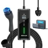 RRP £114.15 bokman Portable EV Charger UK 3 Pin