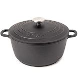 RRP £38.80 Non-Stick Aluminium Pot with Lid Sturdy Deep Dutch