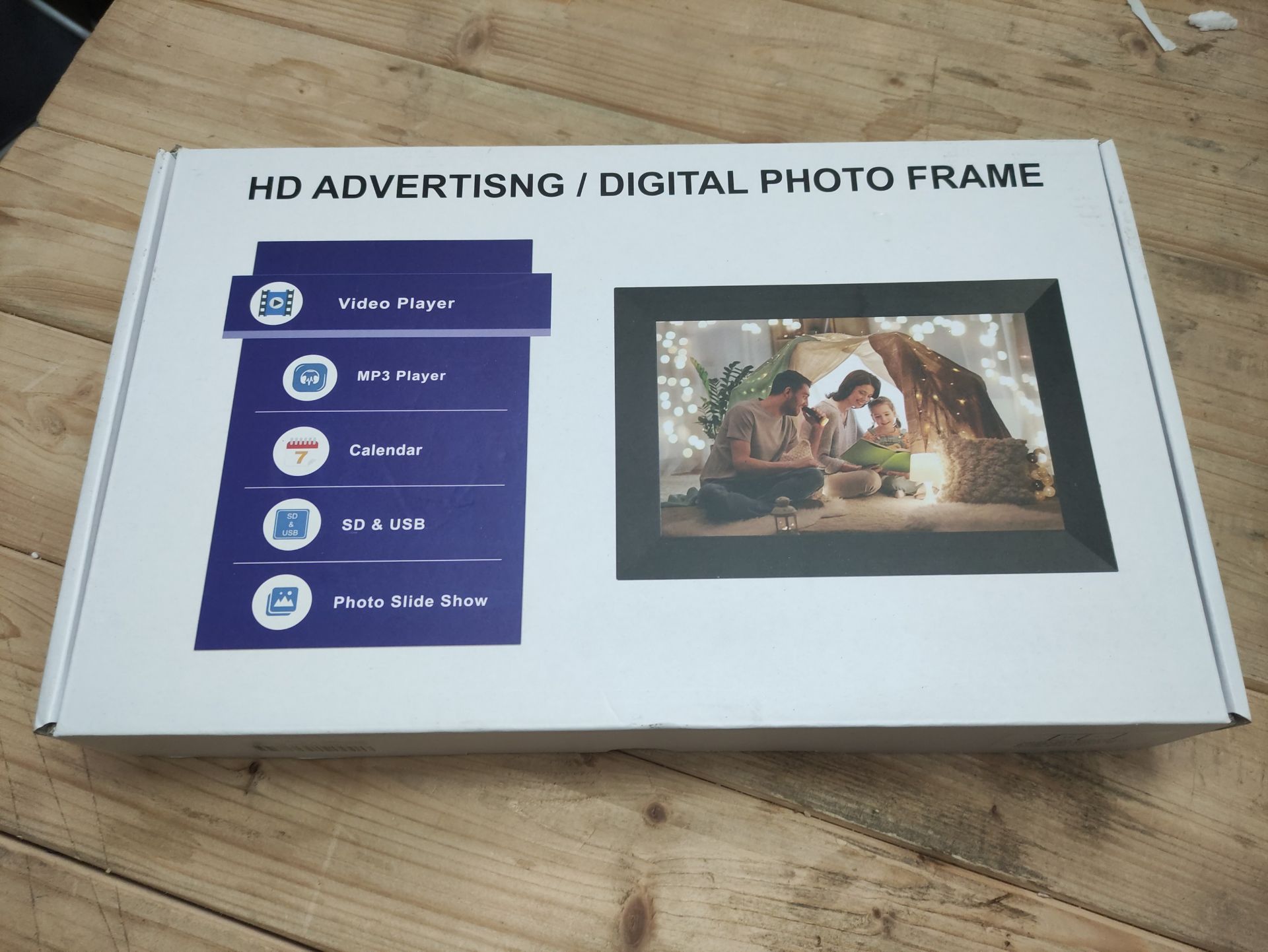 RRP £45.65 Aorpdd Digital Photo Frame - Image 4 of 4