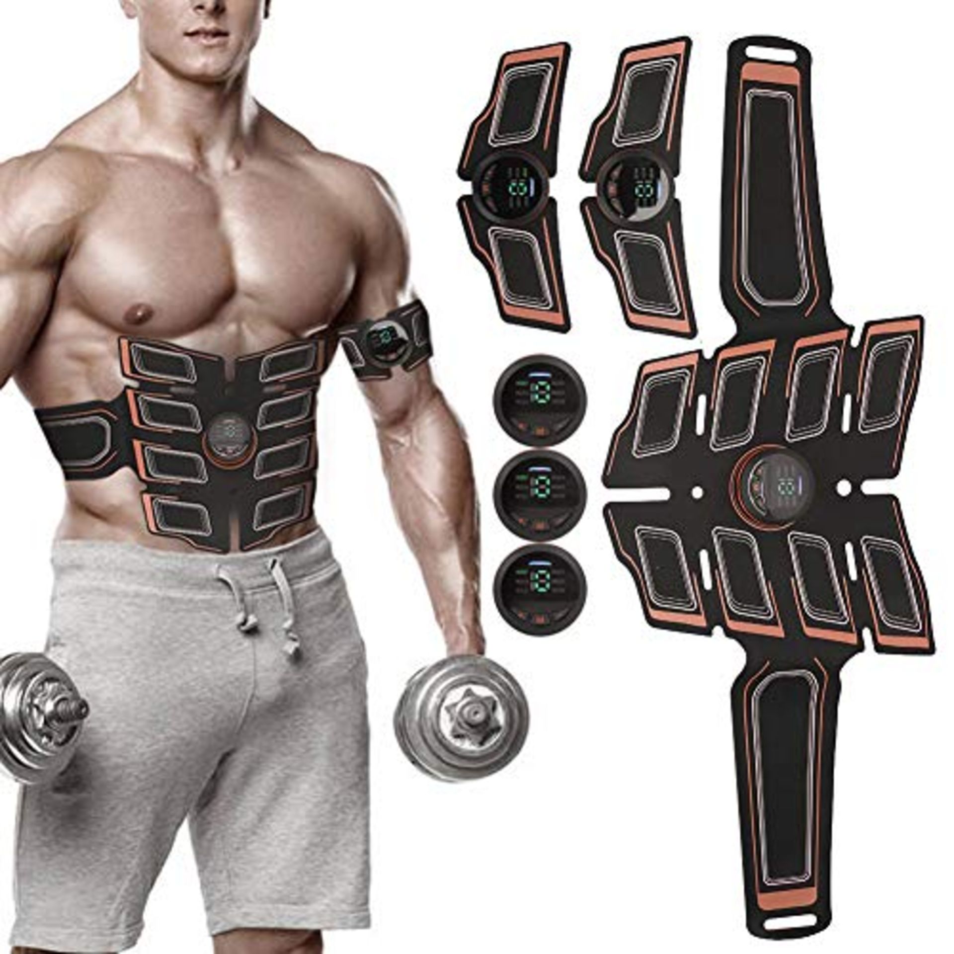 RRP £29.14 Dioche EMS Muscle Stimulator Abs Trainer